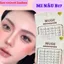 LeeVelvetLashes-MI NÂU B17-mi muse-sợi mi mảnh, tự nhiên, màu sắc nâu tây