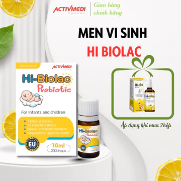 [XH] ACTIVMEDI PHARMA Men vi sinh Hi Biolac ( HIBIOLAC ) bổ sung lợi khuẩn, cải thiện hệ vi sinh