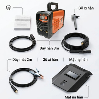 Máy hàn MMA-120 220V IGBT - Nhỏ gọn nhẹ, tiết kiệm điện, dùng gia đình, BH 12 tháng