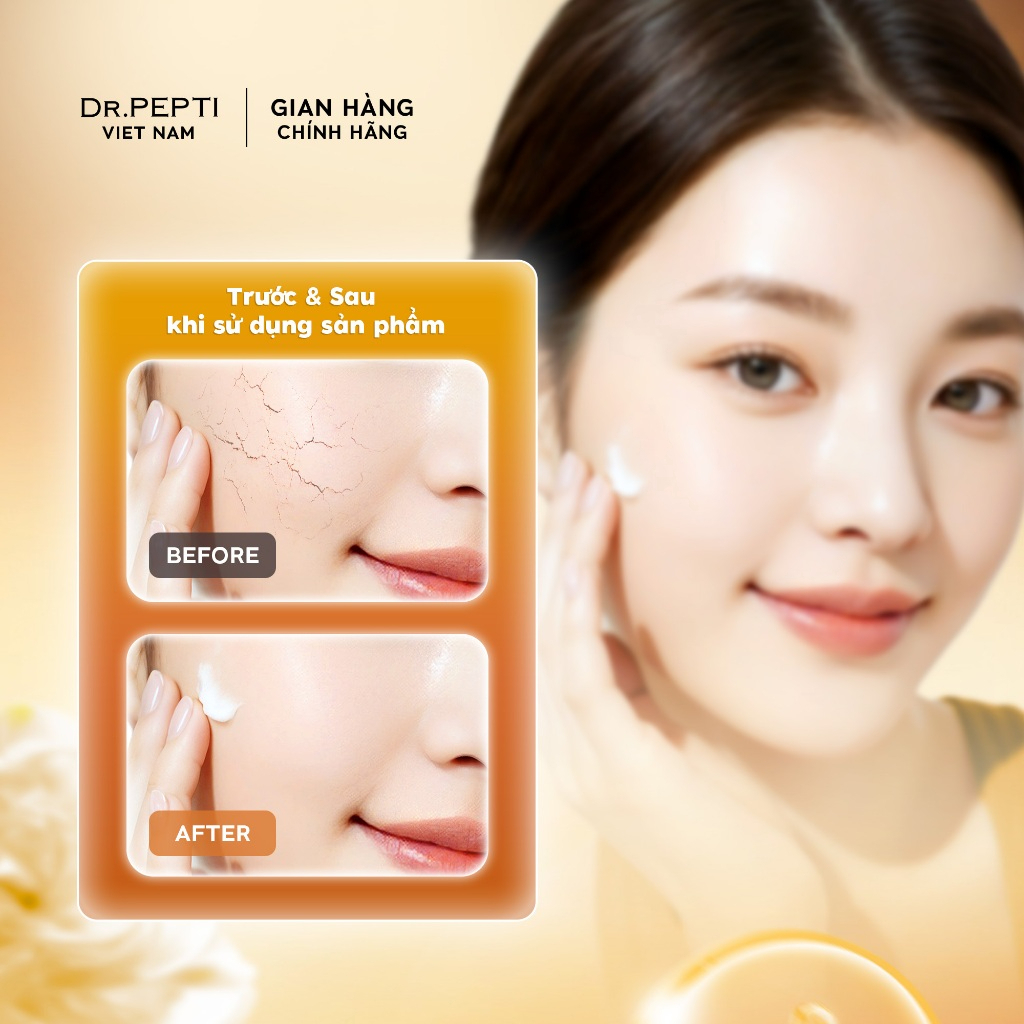 Nước Hoa Hồng Dr.Pepti Centella Toner Ex 180ml – Cấp Ẩm, Căng Bóng, Làm Dịu Và Phục Hồi Da