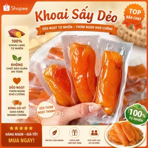 500G KHOAI SẤY DẺO HÀNG VIP LOẠI 1 thơm dẻo độ ngọt tự nhiên healthy