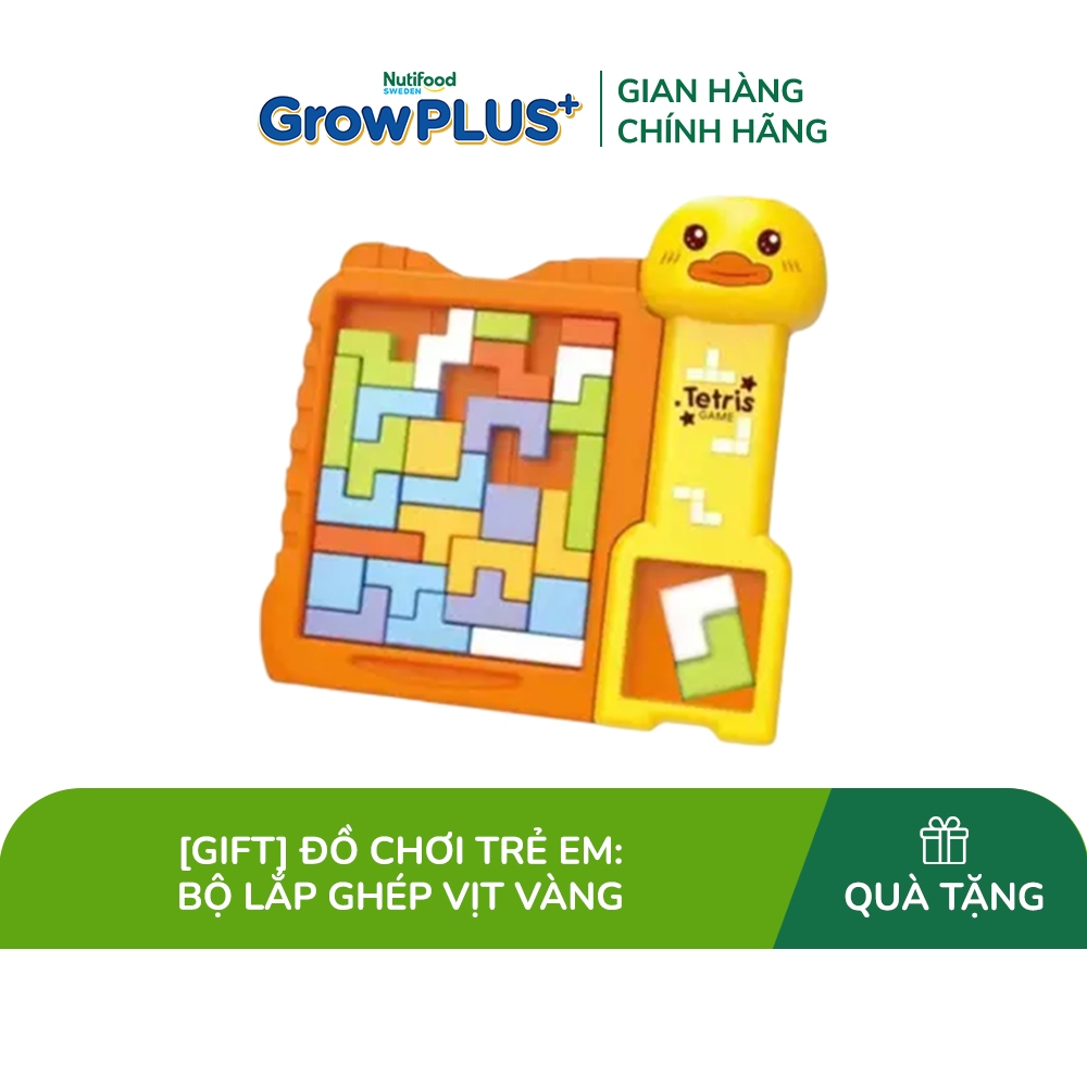 [Gift A2] Bộ bảng xếp hình vịt vàng cho bé