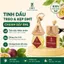 Tinh dầu Chanh dây treo xe và kẹp cửa giớ oto DMT - tinh dầu chanh dây nguyên chất kháng khuẩn 8ml