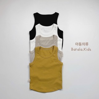Áo sát nách cho bé Batala Kids, ÁO BA LỖ COTTON cho bé từ 8-25kg AOSATNACH