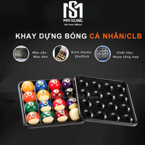 Khay Nhựa Đựng bóng Bida Bi A 16 quả - MR SUNG VIỆT NAM