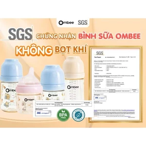 Bình Sữa Ombee PPSU Anti-colic - 90ml/170ml/270ml - Bình Sữa Cho Bé Bình Sữa Chống Sặc Chống Đầy Hơi
