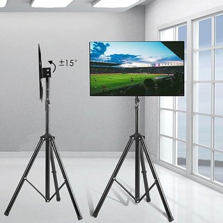 Giá Treo Tivi 3 Chân Di Động Chịu Lực - Kệ Treo Tivi Chỉnh Độ Cao Từ 32 - 65 Inch