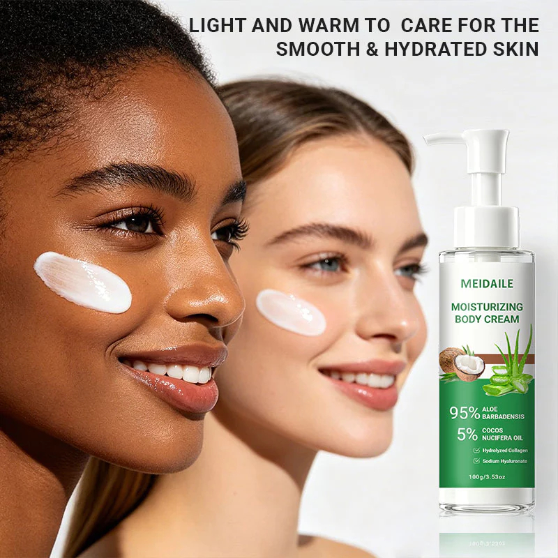 MEIDAILE Tất cả các loại da Bộ dưỡng ẩm cơ thể MEIDAILE Dầu dừa Aloe Vera Bộ làm mềm da lâu dài