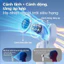 Quạt cầm tay mini Aecooly AirGimbal 5 cấp độ gió màn hình LED góc xoay 200° pin 3500mAh