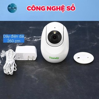 Camera Wifi Trong Nhà Tiandy Xoay 360°, có màu ban đêm TC-H332N 9DA-4 |Đàm Thoại 2 Chiều | Chính Hãng Bảo Hành 3 Năm