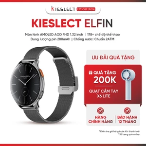 [NEW] Đồng hồ thông minh Kieslect Lady Watch Elfin - 1.32" FHD AMOLED - Nghe gọi Bluetooth - Chính hãng