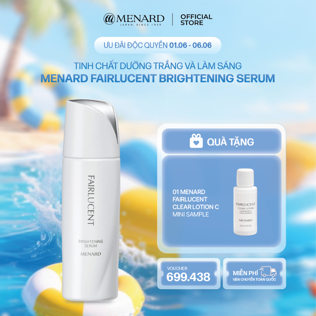 Tinh chất dưỡng trắng và làm sáng da Menard Fairlucent Brightening