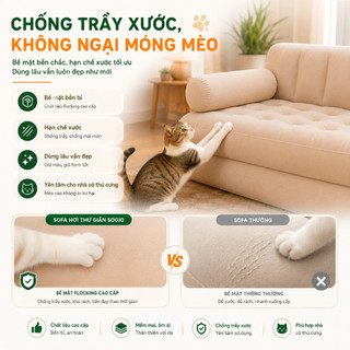 Sofa Hơi Tự Bơm Điện 2 Trong 1, Giường Sofa Gấp Gọn Nhung Mềm Êm Ái Kèm Đèn Chịu Tải 450kg Cho Phòng Khách Dã Ngoại