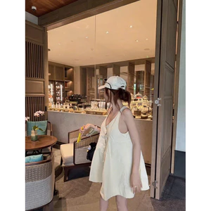 Đầm ba lỗ babydoll thô mai phương bùi