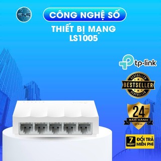 Bộ chia LAN 5 cổng  LS1005 | Switch TP LINK 5 Cổng 10/100Mbps | Chính Hãng bh 24 tHÁNG