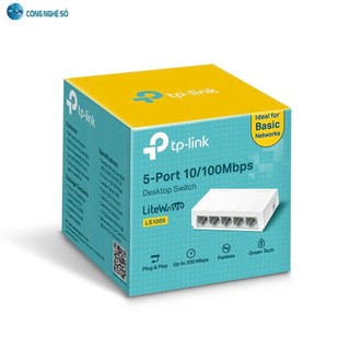 Bộ chia LAN 5 cổng  LS1005 | Switch TP LINK 5 Cổng 10/100Mbps | Chính Hãng bh 24 tHÁNG