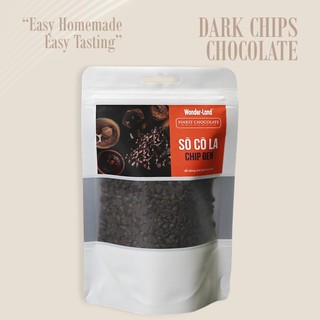 Socola Chips Easy Homemade Trang Trí Bánh Topping Cookies Donut Brownie Ăn Liền Vị Cacao Đậm Đà