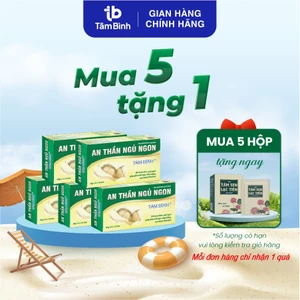 An thần ngủ ngon Tâm Bình (hộp 30v) - Bớt lo âu, ngủ sâu sảng khoái