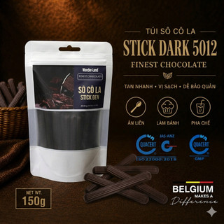 Socola Stick đen 5012 Easy Homemade Nhân Bánh Croissant Pain Au Chocolat Ăn Liền Vị Cacao Đậm Đà