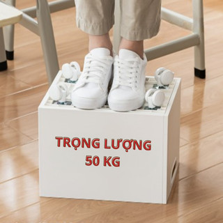 Kệ Tài Liệu Có Bánh Xe LoviOffice 3829 - Khay Đựng Sách Vở Để Bàn Sức Chứa Lớn