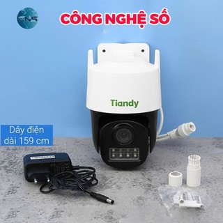 Camera IP Ngoài Trời 360 Độ 3MP TIANDY TC-H333N | IP CAMERA WIFI TC-H333N Spec: I5W/C/WIFI/4mm/V4.2