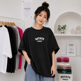 Áo thun phông nữ 3158 chất cotton khô thoáng mát, form rộng tay lỡ THE ONE