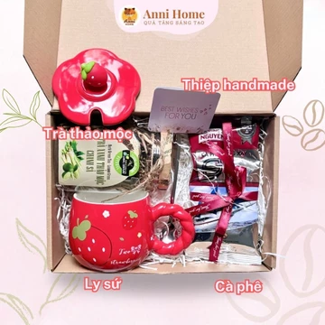Set quà tặng Cozy Gift Box | Anni Home. Set quà tặng bạn gái, quà tặng bạn trai, quà tặng đồng nghiệp
