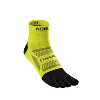 Tất/ vớ xỏ ngón chạy bộ, chạy trail  AONIJIE E4840 cổ cao thể thao năm ngón