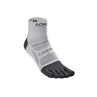 Tất/ vớ xỏ ngón chạy bộ, chạy trail  AONIJIE E4840 cổ cao thể thao năm ngón
