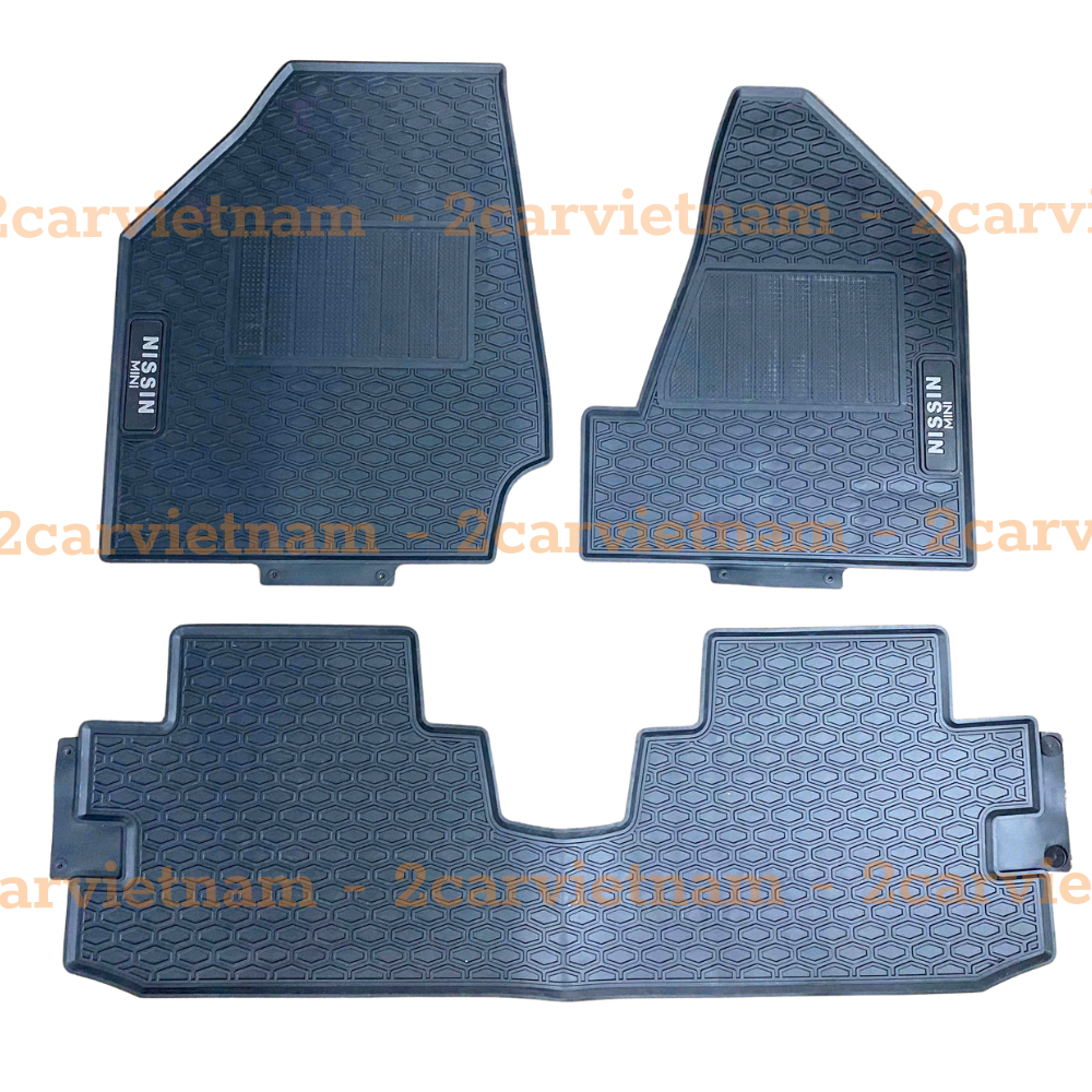 Thảm lót sàn cao su xe Vinfast Minio Green - Hàng đẹp, không mùi, không thấm nước, dễ vệ sinh