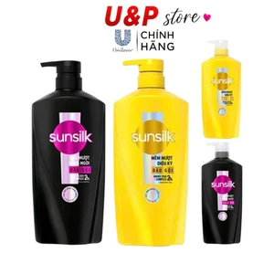 Sunsilk xả 600Vàng, Đen,Gội 600và 900g.