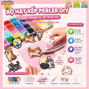 Bộ hạt xếp Perler DIY – Rèn luyện trí tưởng tượng và sự tập trung