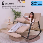 Ghế bập bênh FUNA  2 người ngồi đệm MEMORY, nâng cấp gác chân đệm êm ái, điều chỉnh 10 cấp độ tựa lưng và gác chân — ảnh 7