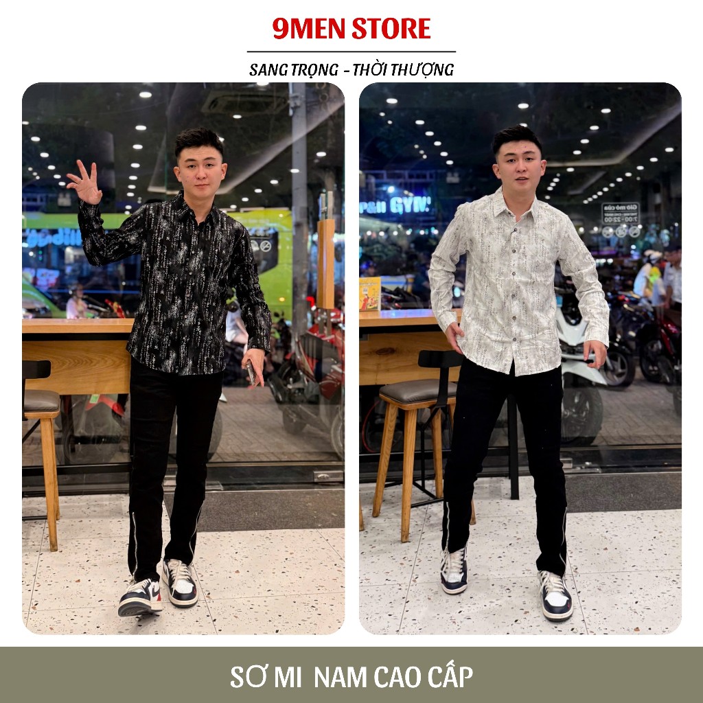 Sơ Mi Nam Vải Cotton Wash Hàn Quốc Cao Cấp Thấm Hút Mồ Hôi Sang Trọng 07