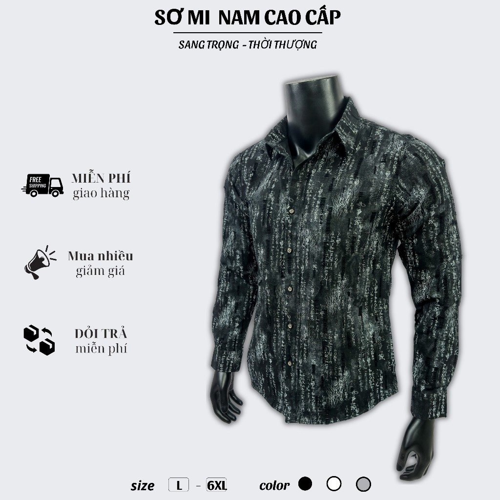 Sơ Mi Nam Vải Cotton Wash Hàn Quốc Cao Cấp Thấm Hút Mồ Hôi Sang Trọng 07