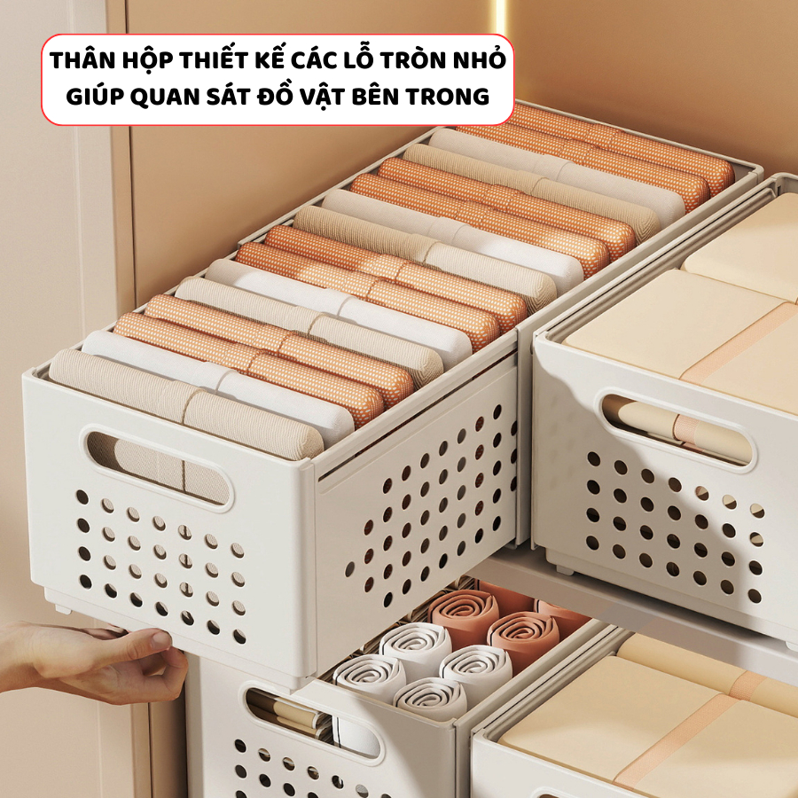 Khay Đựng Đồ ENODA HOME Điều Chỉnh Chiều Dài Linh Hoạt, Khay Nhựa Ngăn Kéo Đựng Đồ Dùng Bếp Đa Năng Q047