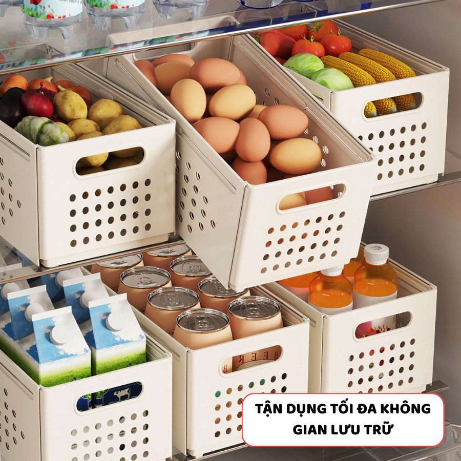 Khay Đựng Đồ ENODA HOME Điều Chỉnh Chiều Dài Linh Hoạt, Khay Nhựa Ngăn Kéo Đựng Đồ Dùng Bếp Đa Năng Q047