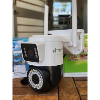 Chính Hãng - Camera Yoosee QT36 2 Mắt 2 Khung Hình, Xoay 360 Độ, Đàm Thoại 2 Chiều, Ban Đêm Có Màu, BH12T, Máy Ảnh