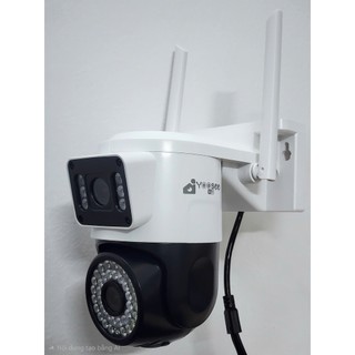 Chính Hãng - Camera Yoosee QT36 2 Mắt 2 Khung Hình, Xoay 360 Độ, Đàm Thoại 2 Chiều, Ban Đêm Có Màu, BH12T, Máy Ảnh