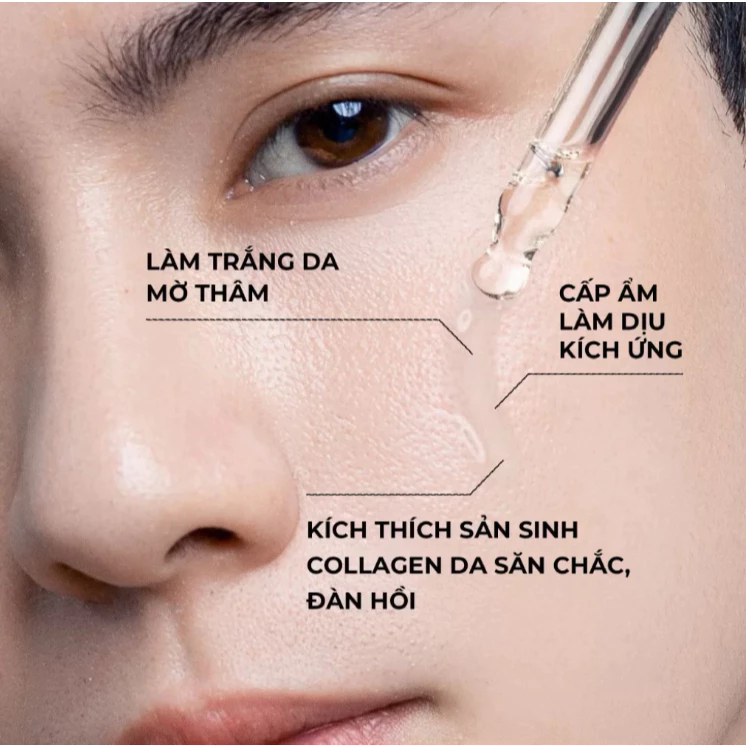 Serum Dưỡng Trắng Da SEVENLAB Dành Cho Nam Giới Giúp Mờ Thâm Bảo Vệ Da Mụn Vượt Trội 30ml