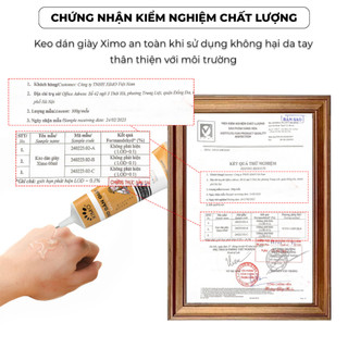 Keo Dán Giày Cao Cấp XIMO KDG06 – Siêu Dính, Chống Nước, Trong Suốt Không Ố Vàng & An Toàn Cho Da | GigaMax Home