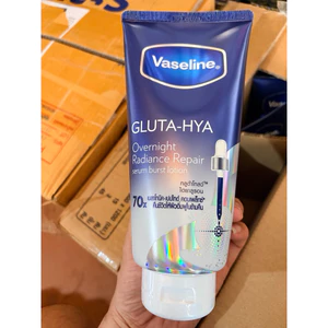Sữa Dưỡng Thể Vaseline Gluta-Hya Overnight Radiance Repair 70X Thái Lan - Dưỡng Trắng, Phục Hồi Da Ban Đêm