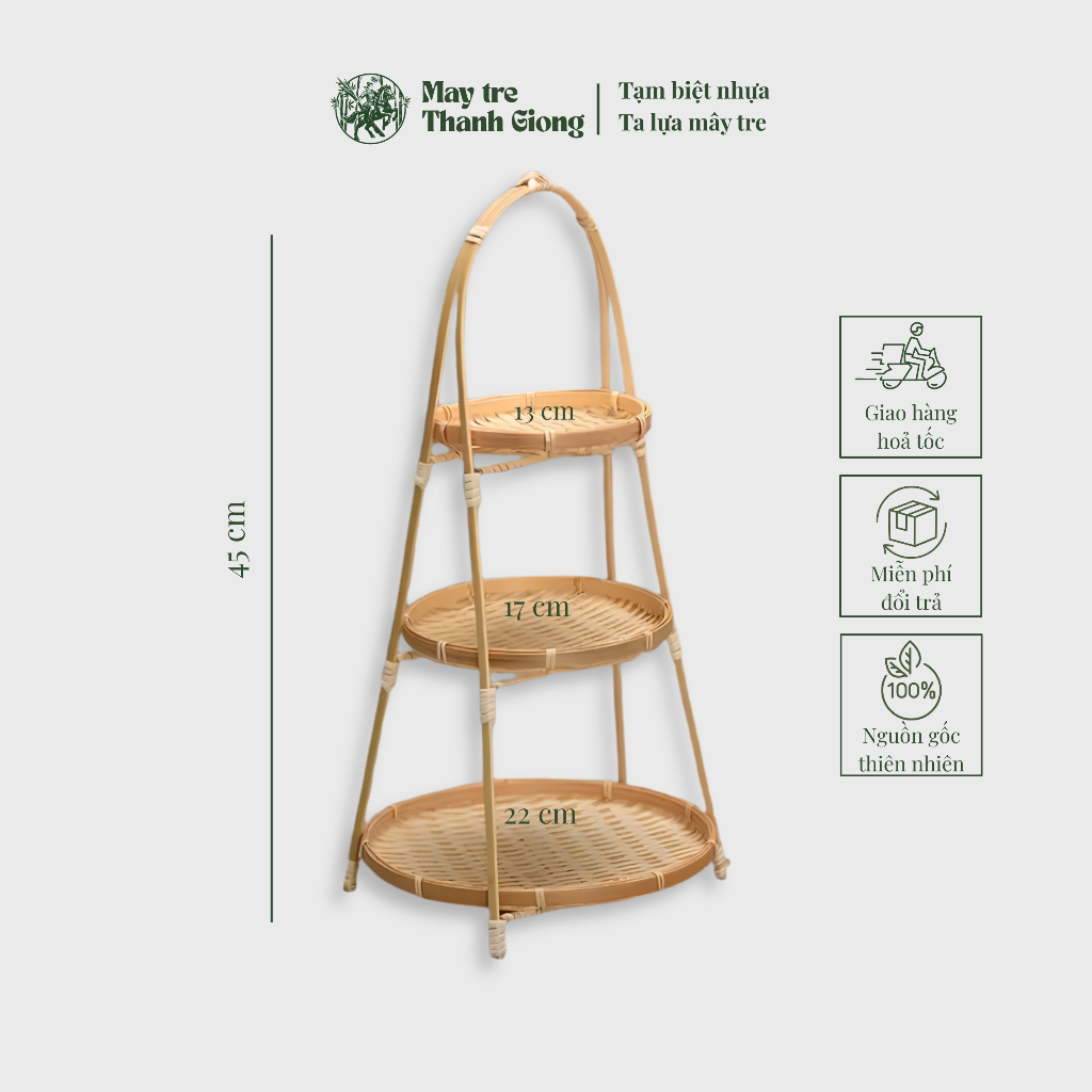 Bộ kệ mẹt tầng, trang trí decor Tết, nhà cửa, trường học, đựng đồ nhà bếp