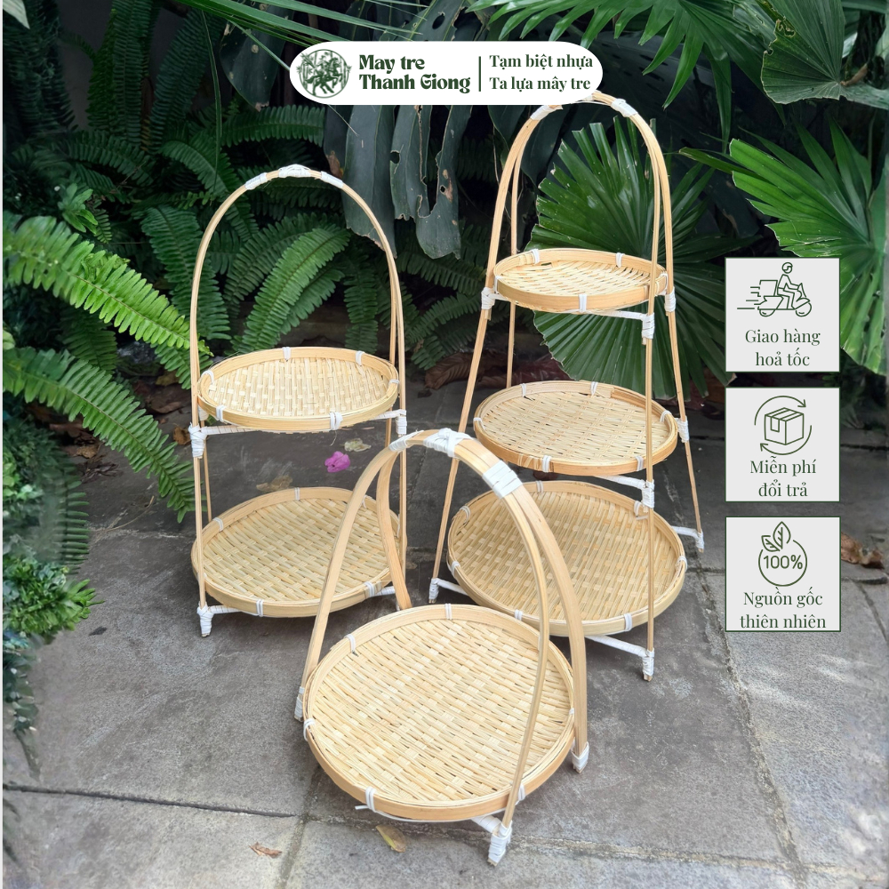 Bộ kệ mẹt tầng, trang trí decor Tết, nhà cửa, trường học, đựng đồ nhà bếp