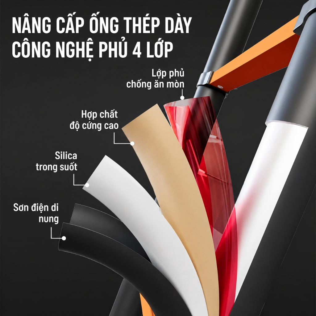 Thang Rút Nhôm Inox Chữ A Chữ I thang gấp gọn dễ mang Cao 1.7M-4.1M Dùng trong gia đình xây dựng sửa chữa