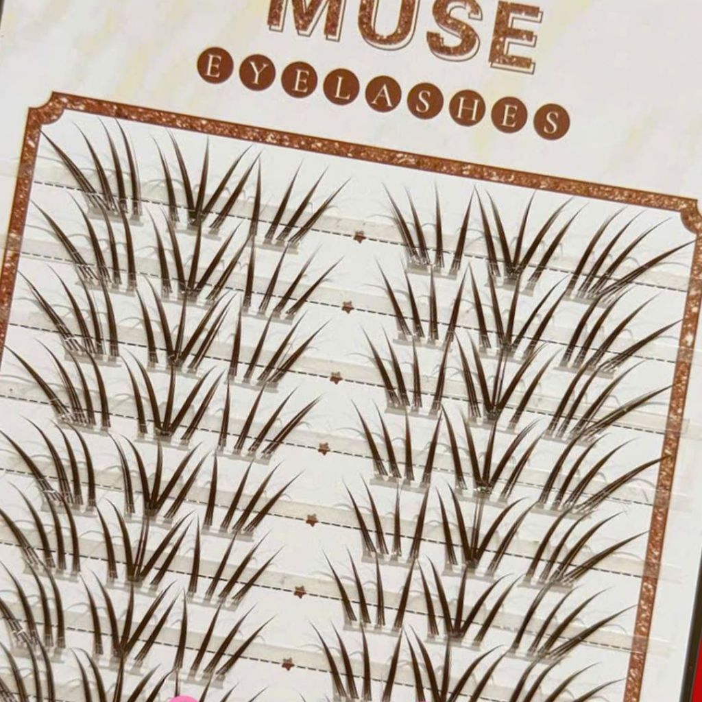 LeeVelvetLashes-mi nâu muse -MI NÂU B27 Chất liệu mềm mại, mi giả sắc sảo nổi bật