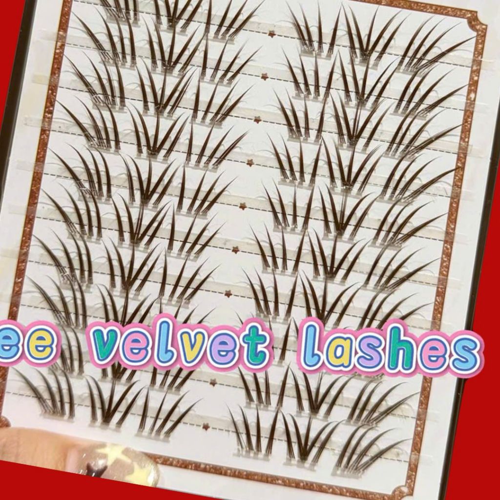 LeeVelvetLashes-mi nâu muse -MI NÂU B27 Chất liệu mềm mại, mi giả sắc sảo nổi bật