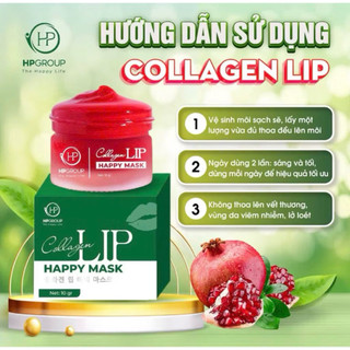 Happy Mask Lip Care – Mặt Nạ Ngủ Môi Collagen - Nguyễn Quyên store