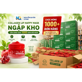 Happy Mask Lip Care – Mặt Nạ Ngủ Môi Collagen - Nguyễn Quyên store
