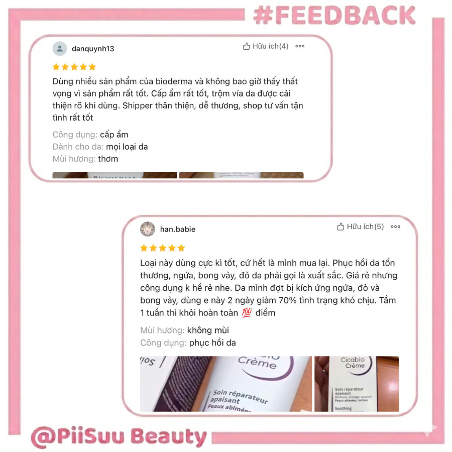 Kem dưỡng Bioderma Cicabio Creme | Kem dưỡng cấp ẩm phục hồi và làm dịu da